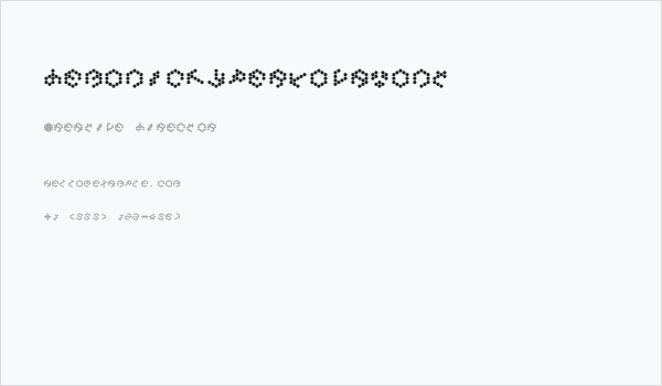 DemonicHyperNovaFont Business Card