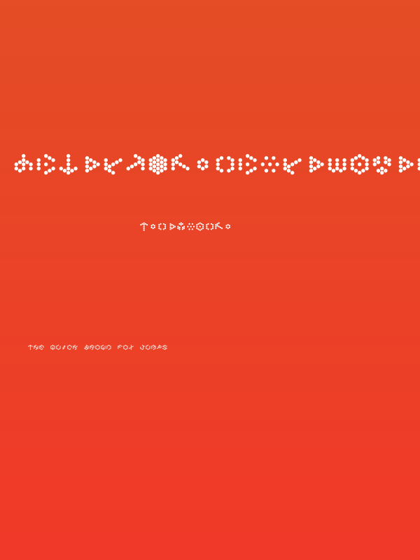 DemonicHyperNovaFont Poster