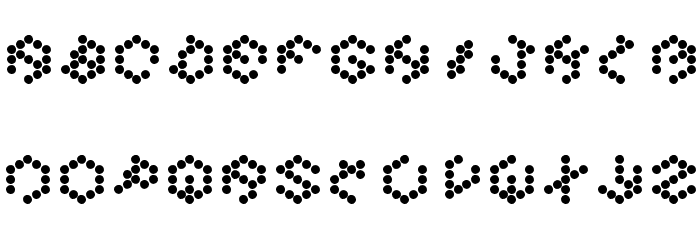 DemonicHyperNovaFont Font LOWERCASE