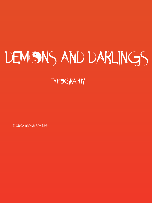 Demons and Darlings Poster