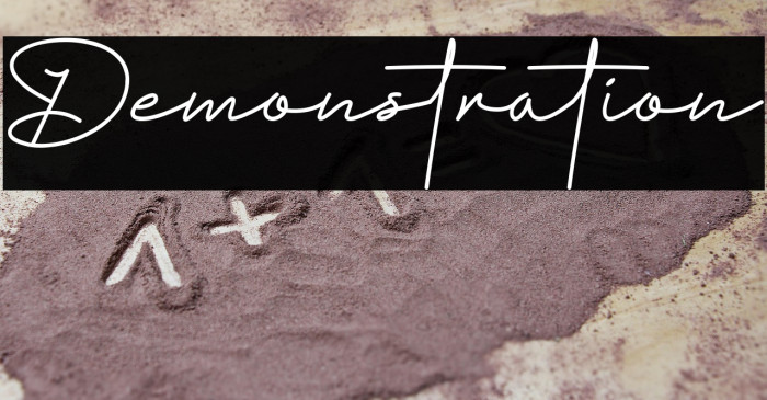 Demonstration Example 3