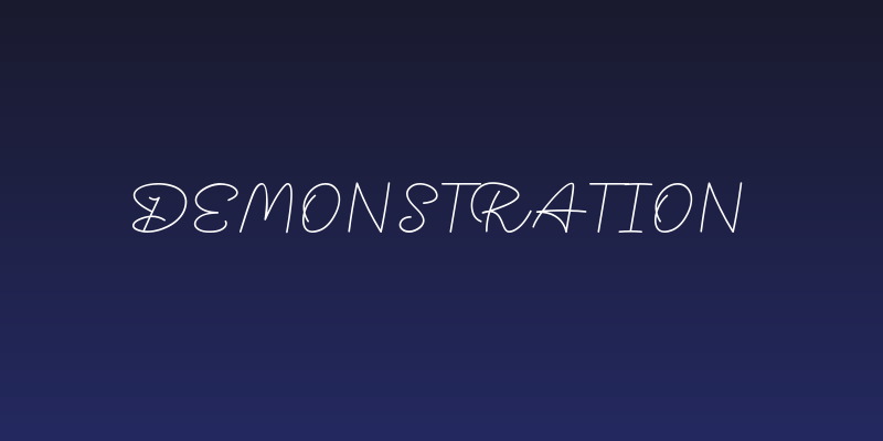 Demonstration Social Header