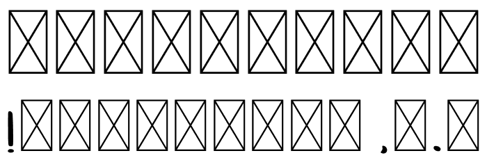 DemplonD Font OTHER CHARS