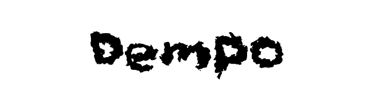 Dempo  font caratteri gratis