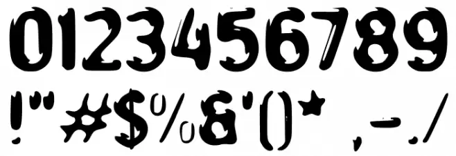 Dempul Font OTHER CHARS