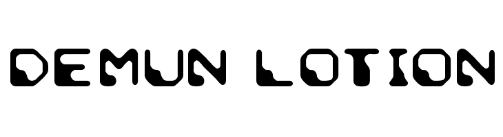 Demun Lotion फ़ॉन्ट
