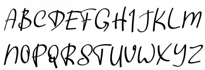 Demure Font Litere mari