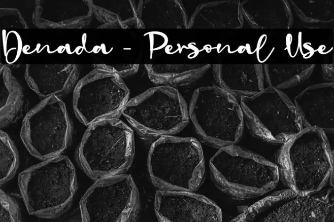 Denada - Personal Use Example 1