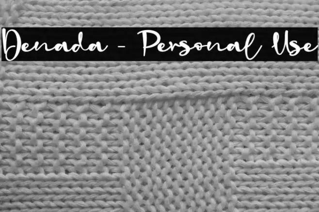 Denada - Personal Use Example 3