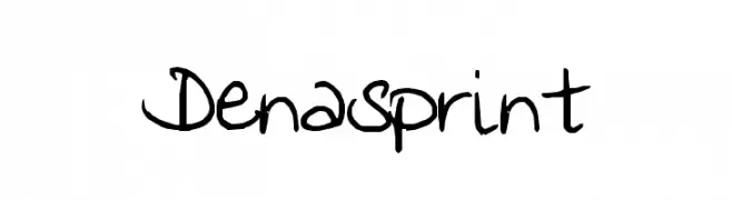 Denasprint  Fuentes Gratis Descargar
