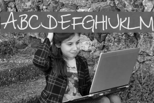 Denasprint Font examples