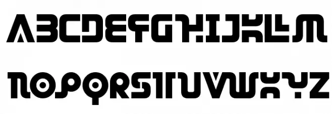 Dendritic Voltage Schriftart Groß