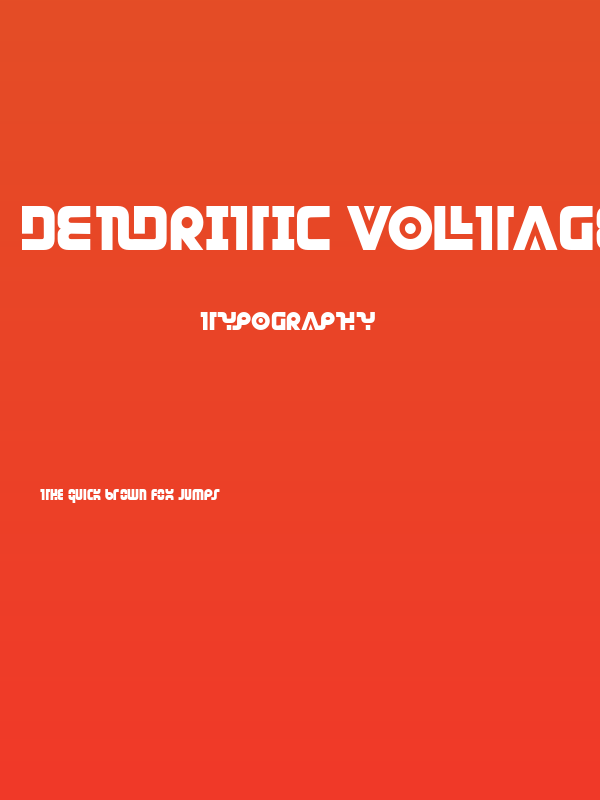 Dendritic Voltage Poster
