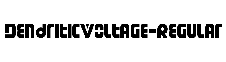 DendriticVoltage-Regular  font caratteri gratis