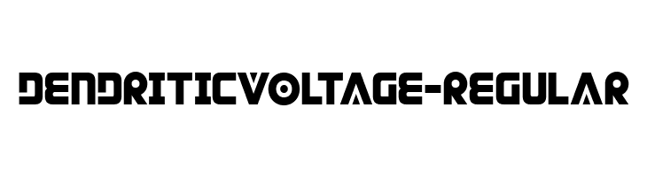 DendriticVoltage-Regular  免费字体下载