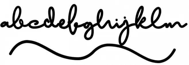 Denganline Font OTHER CHARS