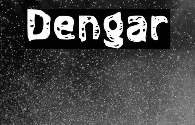 Dengar Font examples