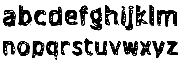 Dengar Font LOWERCASE
