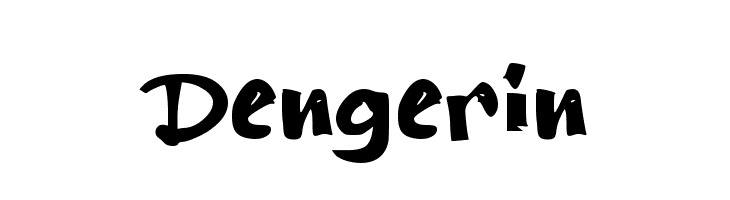 Dengerin  Frei Schriftart Herunterladen