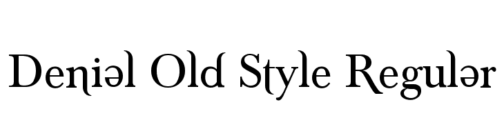 Denial Old Style Regular Font