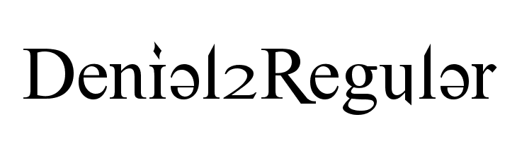 Denial2Regular Font