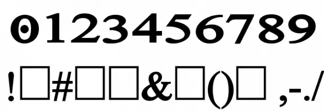 Denial2RegularBold Fuentes OTROS CHARS