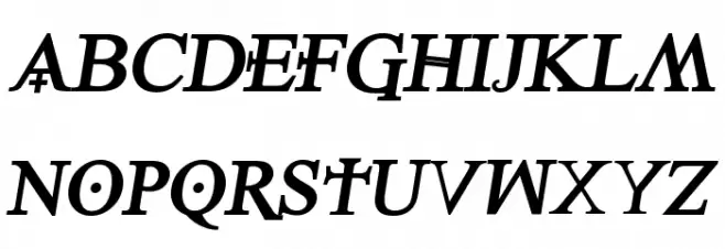 Denial2RegularBoldItalics Fuentes MAYÚSCULAS