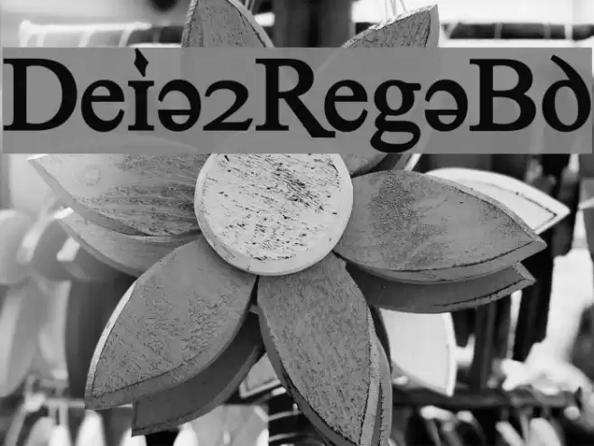 Denial2RegularBold Fuentes examples