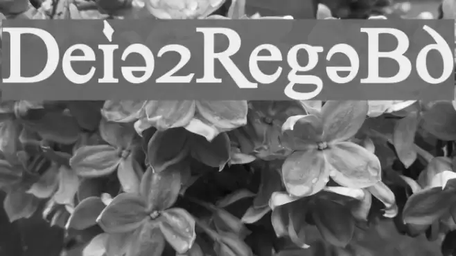 Denial2RegularBold Fuentes examples