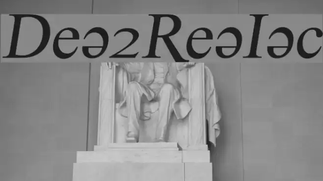 Denial2RegularItalics Font examples