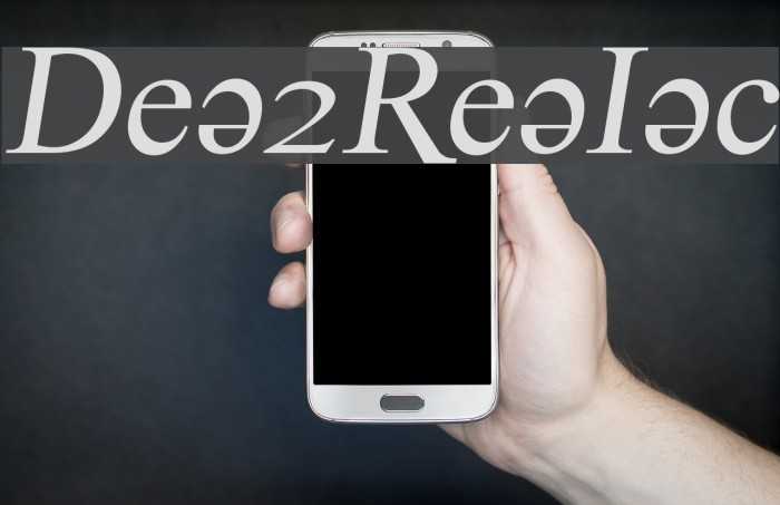 Denial2RegularItalics Font examples