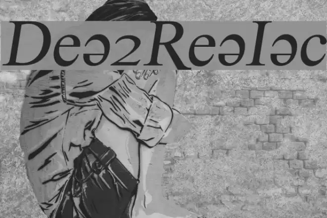 Denial2RegularItalics Font examples