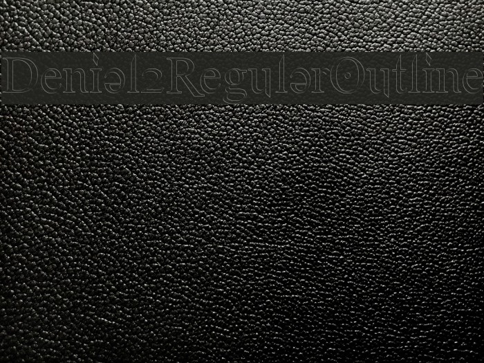 Denial2RegularOutline Font examples