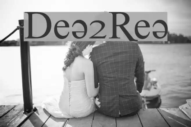 Denial2Regular Font examples