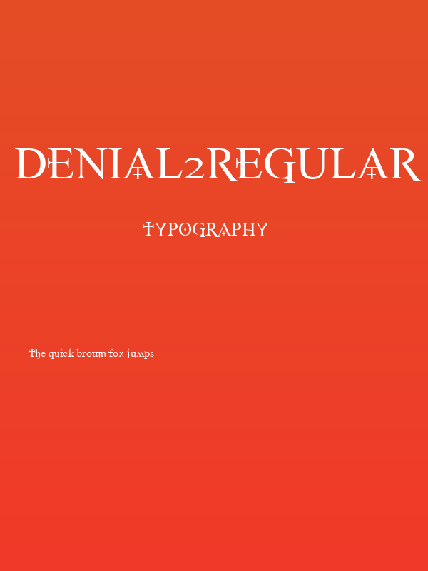 Denial2Regular Poster