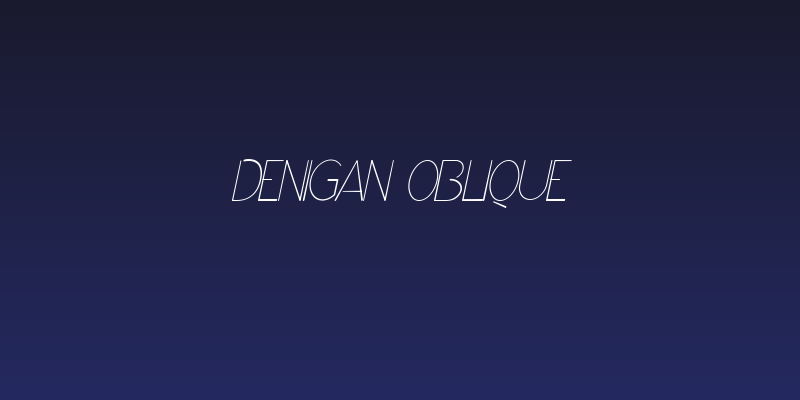 Denigan Oblique Social Header
