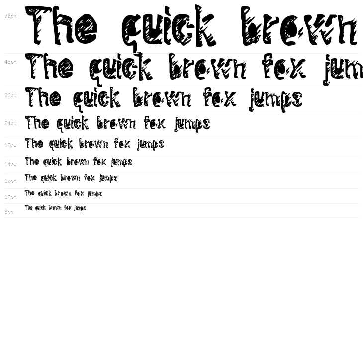 Denigrated Waterfall