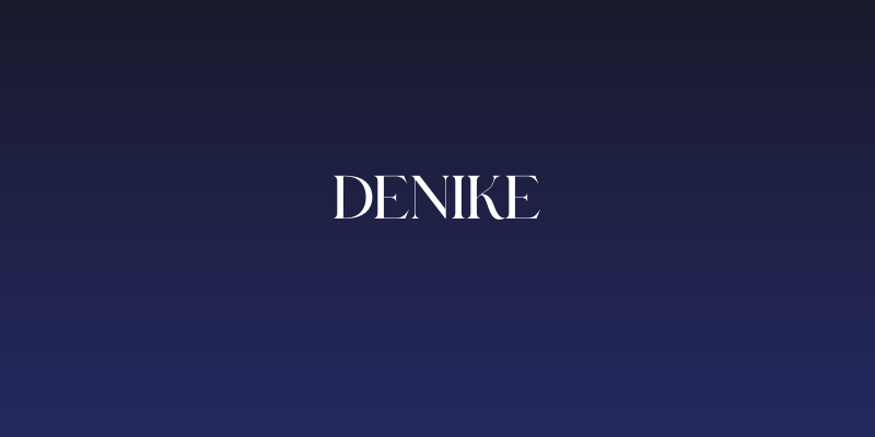 Denike Social Header