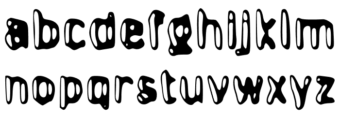 Denine Font LOWERCASE