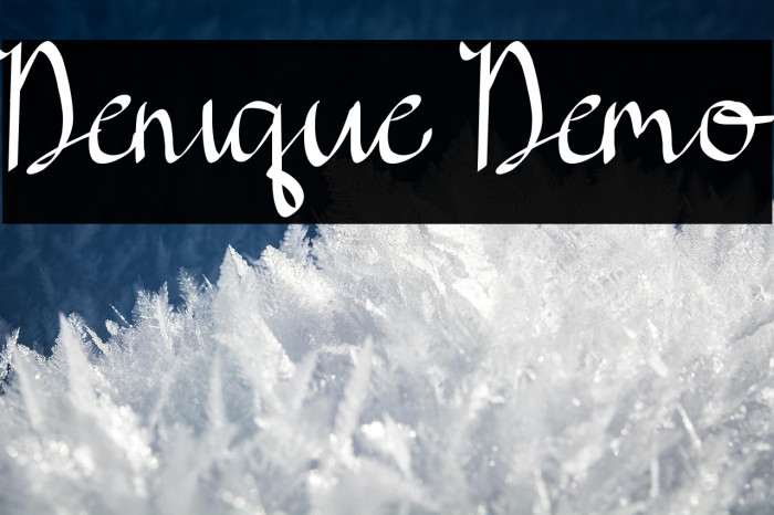 Denique Demo Example 2
