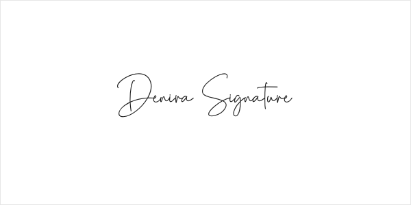 Denira Signature Logo