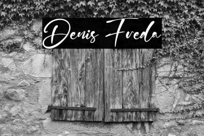 Denis Freda Caratteri examples