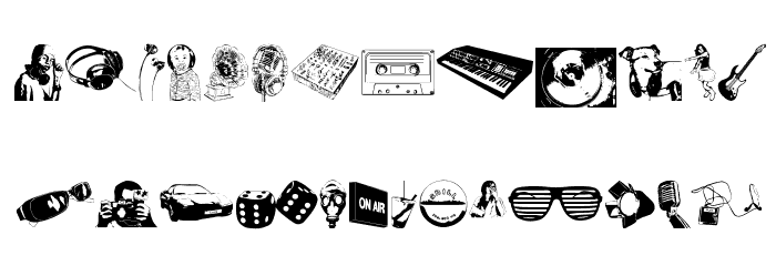 Denise DJ Font Font LOWERCASE