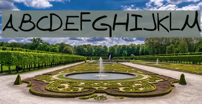 Denise Sans Font examples