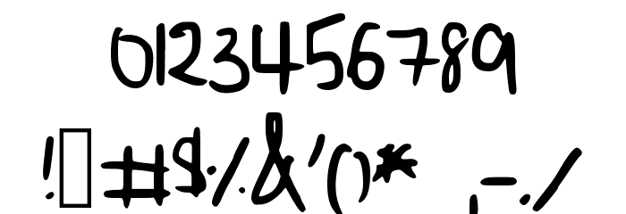 Denise__s_Manuscript Font OTHER CHARS