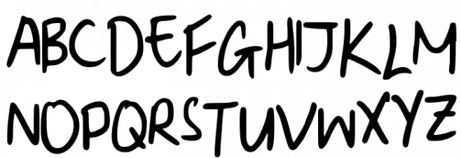 Denise__s_Manuscript Schriftart Groß