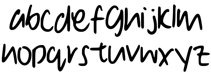 Denise__s_Manuscript Font LOWERCASE