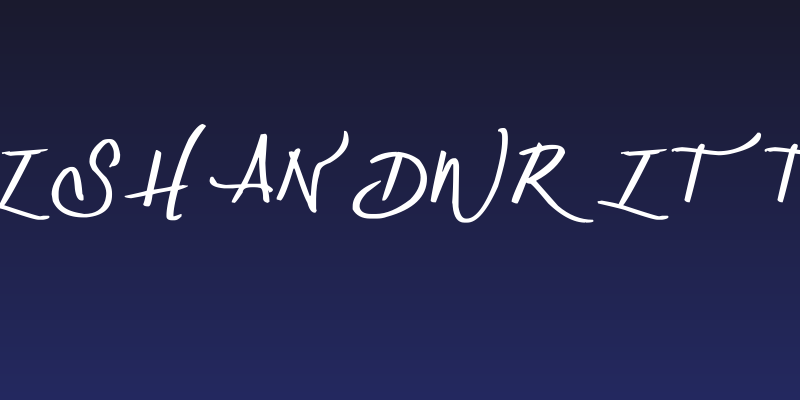 Denishandwritting Social Header