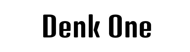 Denk One Font