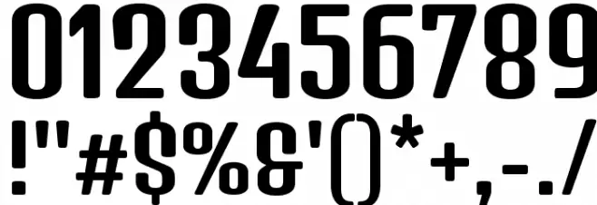 Denk One フォント その他の文字